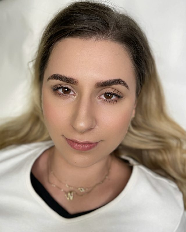 Laminacja brwi w Laser Clinic Radom, efekt u klientki